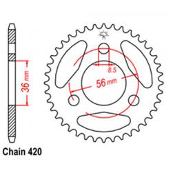 SPROCKET 28T SUZUKI