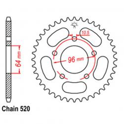 SPROCKET 37T HONDA