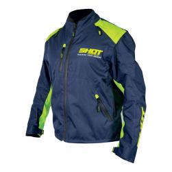 SHOT ASSAULT ENDURO JACKET BLU/NEON YEL 09 / MD