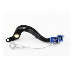 BRAKE PEDAL YAM BLK-BLU ALLOY