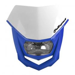 HEADLIGHT POLISPORT HALO BLUE/WHITE