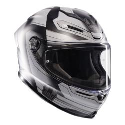 AGV K6S ULTRASONIC MATT BLACK/GREY (55-56cm) SM