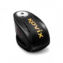 DISC LOCK KOVIX ALARM (10mm) BLACK (10)