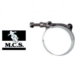 MUFFLER CLAMP UNI 51mm-58mm CHROME