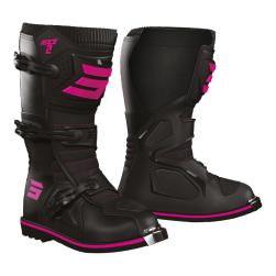 SHOT RACE 2 KID BOOTS BLACK/PINK 37/K5.5