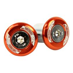 HANDLEBAR ENDS STATE MX OFF ROAD ORANGE