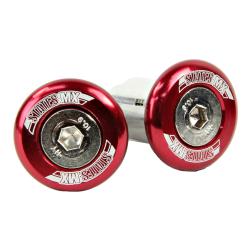 HANDLEBAR ENDS STATE MX OFF ROAD RED