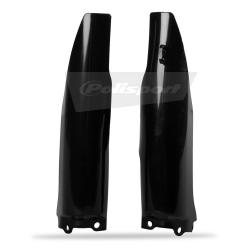 FORK COVERS KX125/250 04-08 KX250F 04-05 RMZ250 04-06 BLACK
