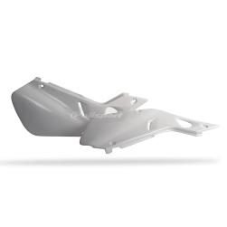 SIDE COVERS CR125 98-99 / CR250 97-99 WHITE