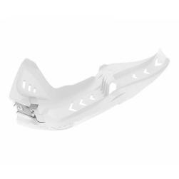 SKID + LINKAGE PLATE KTM/HUS WHT