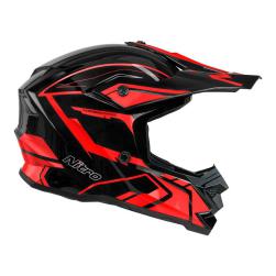 NITRO MX710 JUNIOR SHARD II RED/BLACK (47-48cm) SM