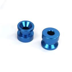 STAND KNOBS S/ARM 8mm x 1.25 PITCH BLUE