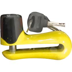 LOCK DISC YELLOW WIDE 10mm