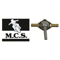 FUEL TAP INLINE HEX BODY 6x6mm