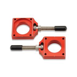 CHAIN ADJUST+BOLT RMZ250/450 2004-2021 RMX450Z 2010-2012 RED