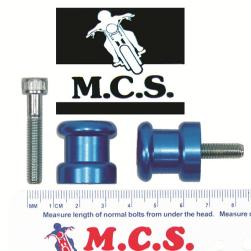 STAND PICKUP KNOBS YAM R1/6 6mm BLUE