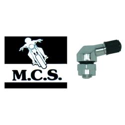 VALVE STEM ALLOY 90 DEG 8mm SILVER