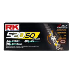 RK CHAIN 520SO-120L O-RING (Up to 400cc)