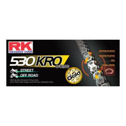 RK CHAIN 530KRO/SOZ1-120L GOLD O-RING (Up to 1000cc)