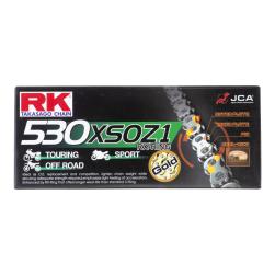 RK CHAIN 530XSO-120L X-RING GOLD (Up to 1000cc)
