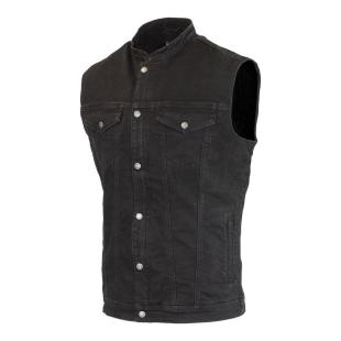 MERLIN VEST GHOST DENIM D3O BLACK 38