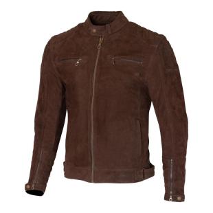 MERLIN JACKET TORSTEN D3O LEATHER BROWN 50