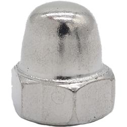 NUTS DOME CHROME 8mm (PK-10)