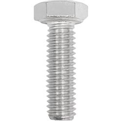 BOLTS HEX HEAD 6 x 20mm STAINLESS STEEL (BAG 25)