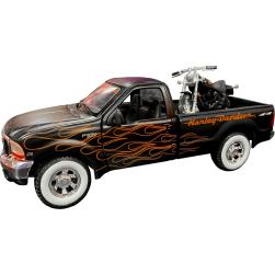 MODEL 1.24 FORD UTE W/ NIGHT TRAIN