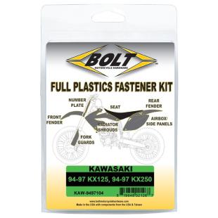 BOLT KIT PLASTICS KAW KX125/250 94-97